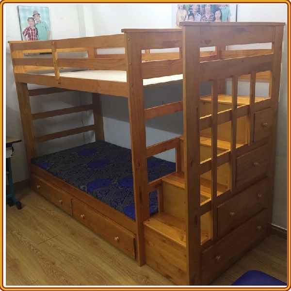 GIƯỜNG BA TẦNG CHO BÉ GT101 ( Hàng CAO CẤP)