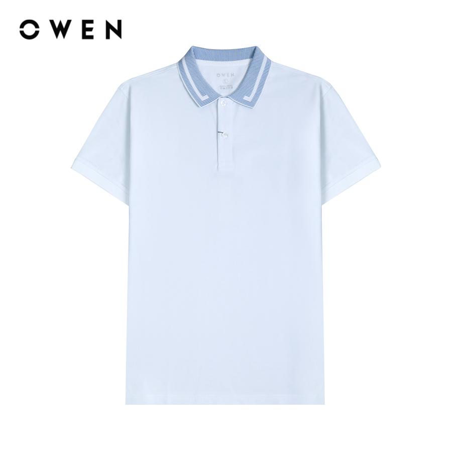 Áo polo ngắn tay CVC Spandex Pha phối