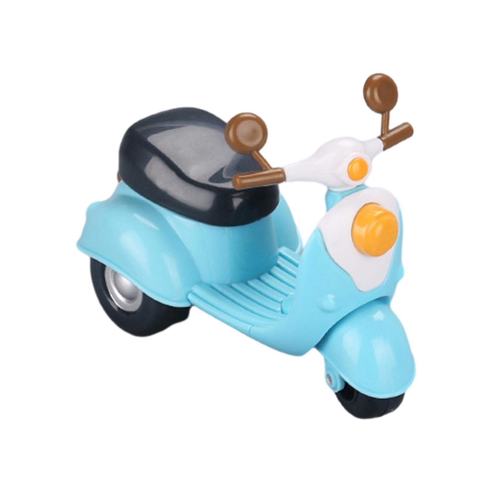 1/12 Dollhouse Tricycle Dollhouse Furniture Toy Accessories Decor Ornament High Simulation Kids Trike Children Play Doll Toy