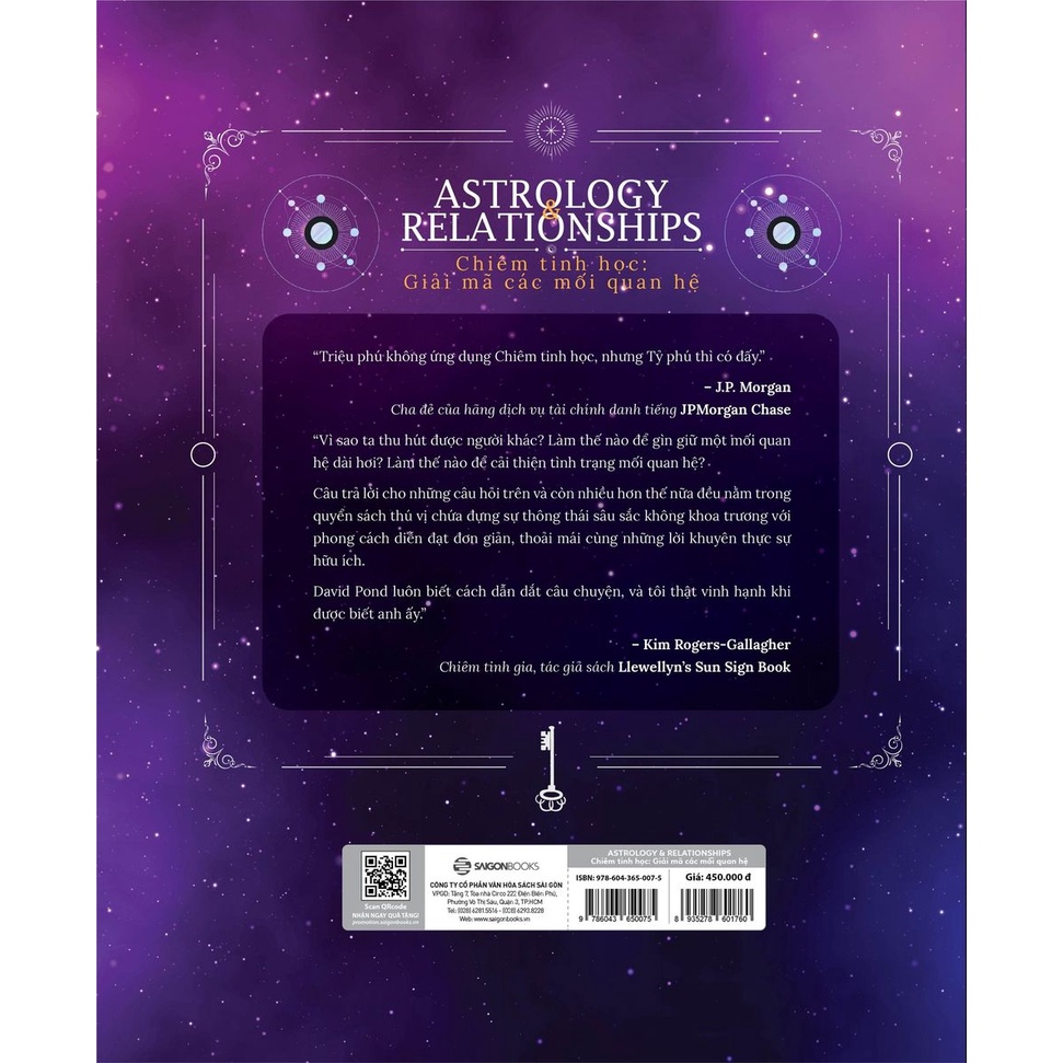 Sách - Chiêm Tinh Học: Giải Mã Các Mối Quan Hệ (Astrology Relationships)