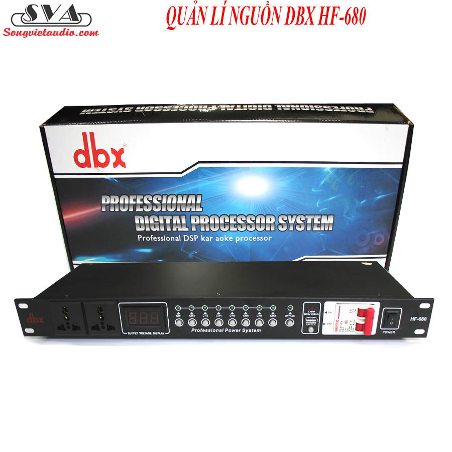 QUẢN LÝ NGUỒN DBX HF-680