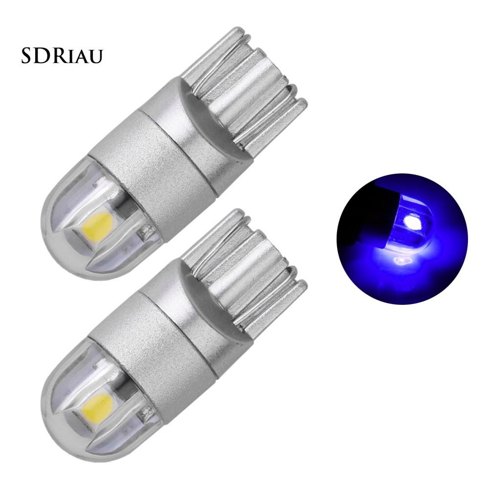 Bộ 2 đèn LED T10 3030 12V 0.84W siêu sáng thay thế đa năng dành cho xe hơi