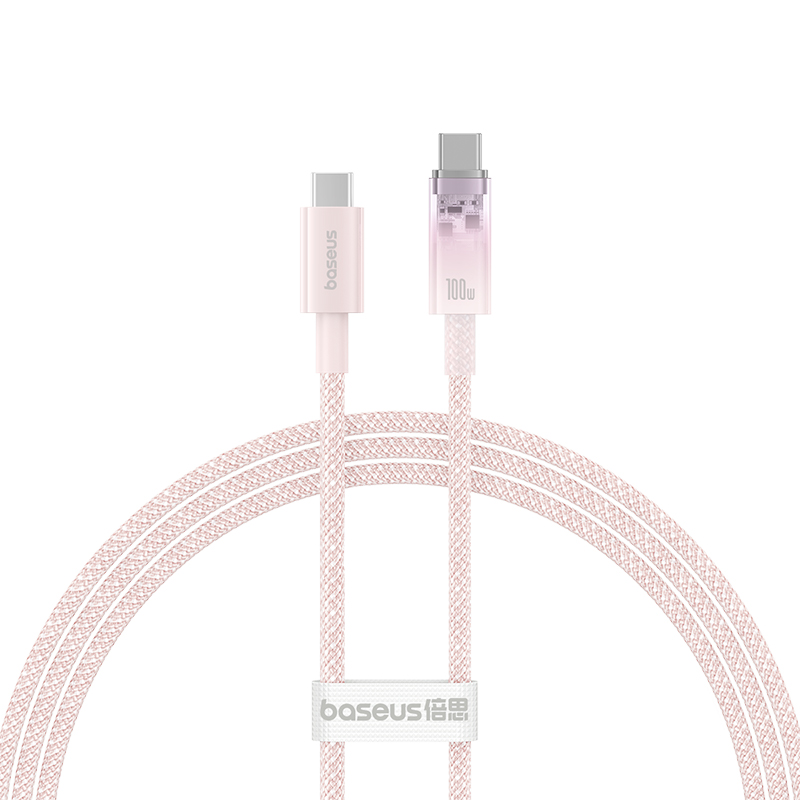 Cáp Sạc Nhanh Baseus Explorer Series Fast Charging Cable with Smart Temperature Control Type-C to Type-C 100W (Hàng chính hãng)