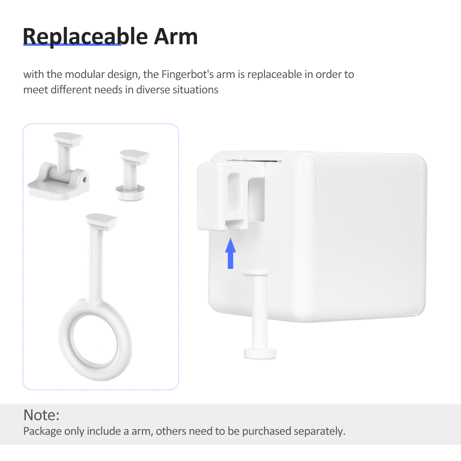 Công tắt nút bấm thông minh Smart Switch Button Pusher, Smart Fingerbot Switch