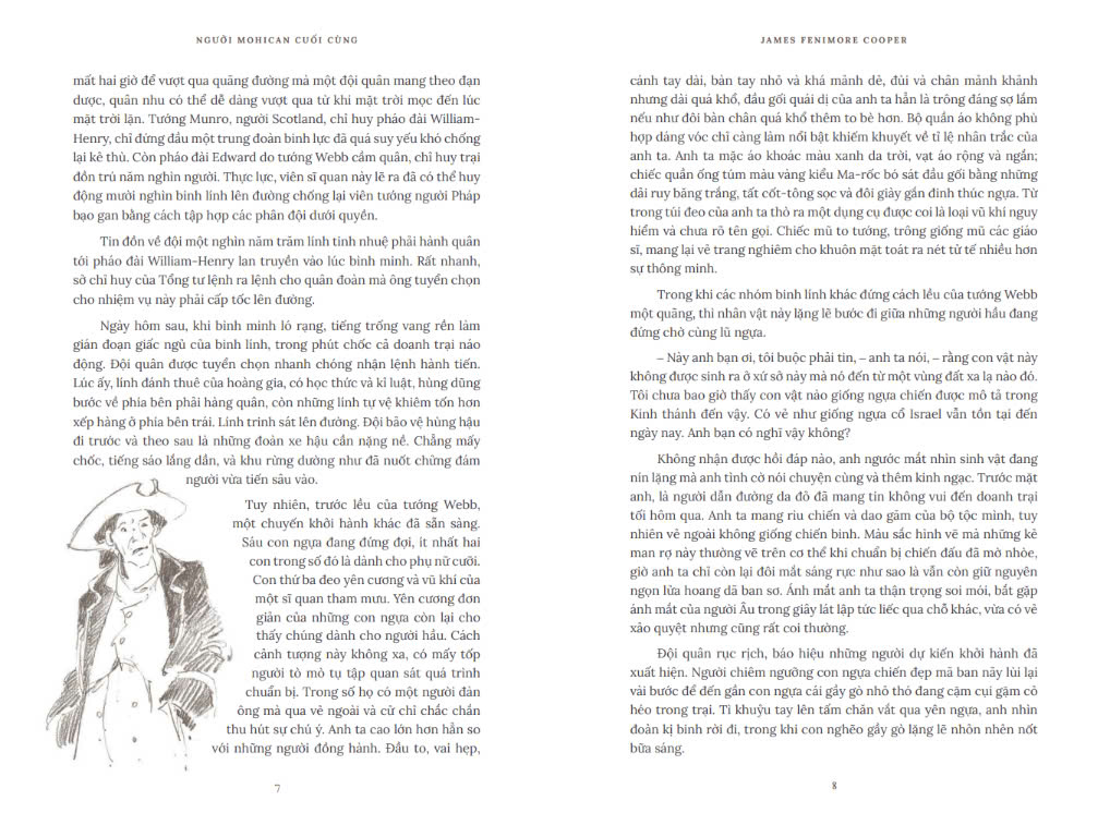 NGƯỜI MOHICAN CUỐI CÙNG – James Fenimore Cooper – Trần Văn Công dịch – NXB Kim Đồng