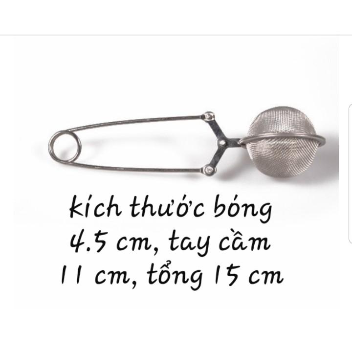 Kẹp Lọc Trà Inox/Dụng Cụ Lọc Inox, Có Tay Cầm,