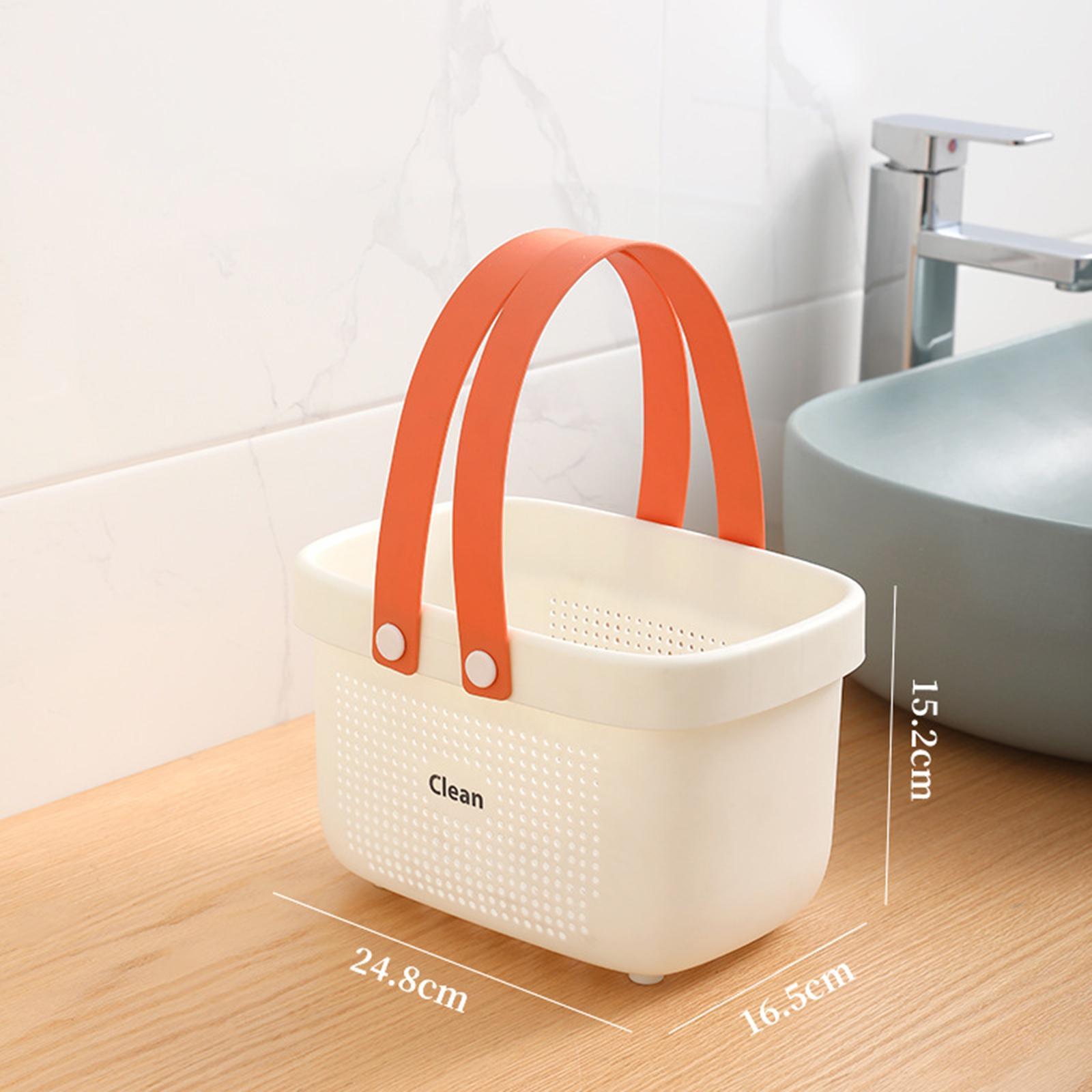 Organizer Storage Tote Shower Bins Organizer for Garage Bedroom Pantry