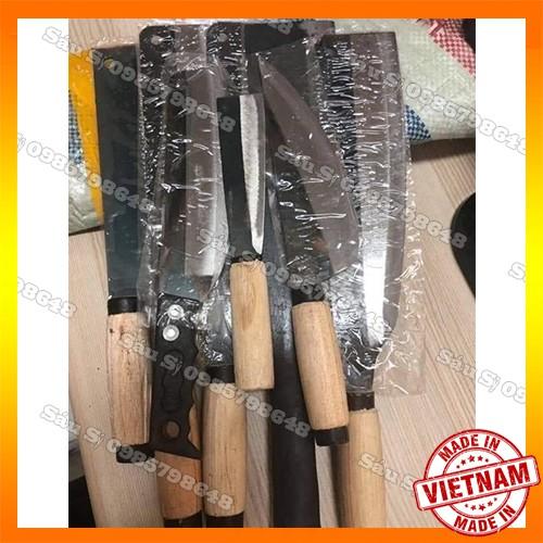 Bộ Dao 8 Món đầy Đủ các loại các loại chất liệu THÉP dùng Cho Nhà Bếp
