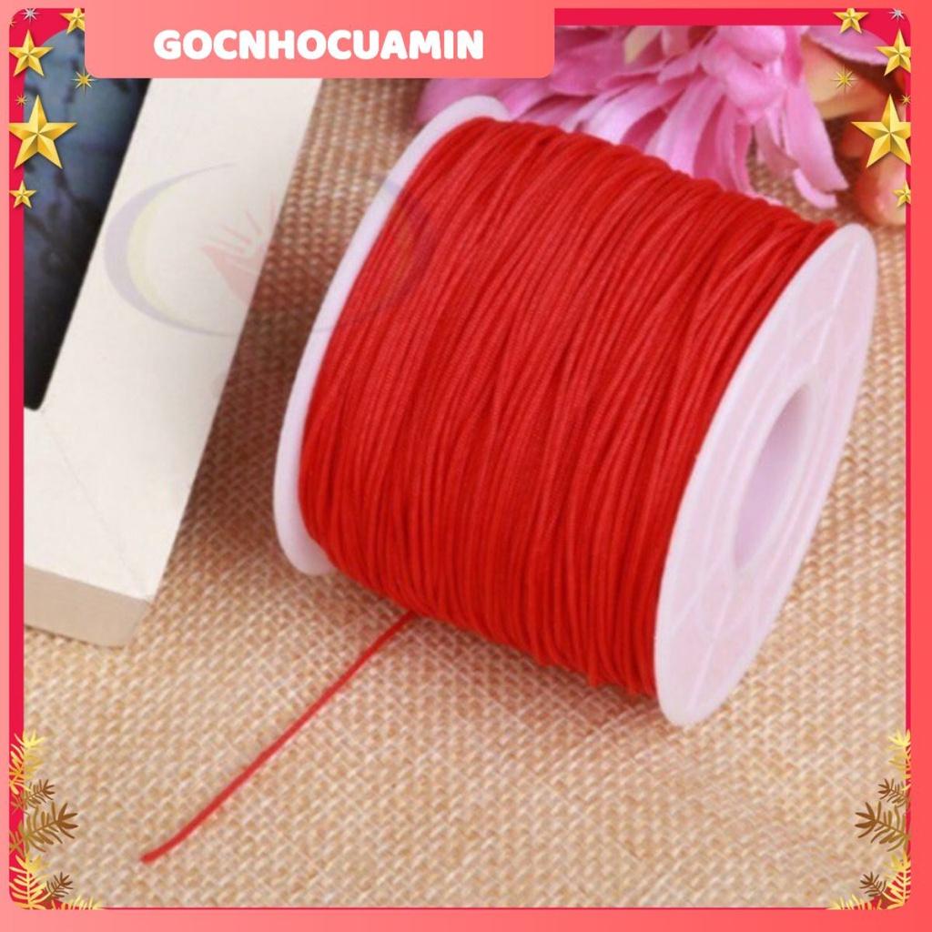 Dây dù 0.4mm làm kim chỉ đỏ,vòng tay  loại 1