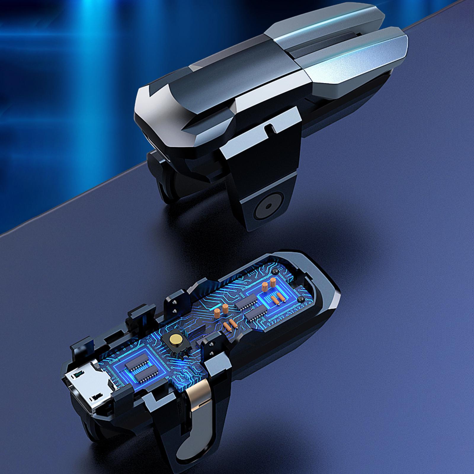 2x Mobile Game Controller shoot for iPhone Android Phones Cellphone