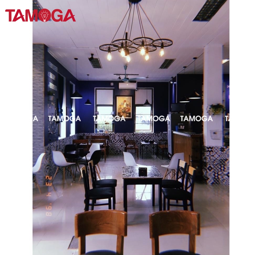 Bộ 06 đèn trang trí bánh xe, đèn thả TAMOGA AXLIC 7089/6 + Kèm bóng Edison