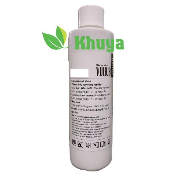 Phân bón hữu cơ Root 101 / Rutsu chai 500ml Vidan Ra rễ mạnh và khỏe