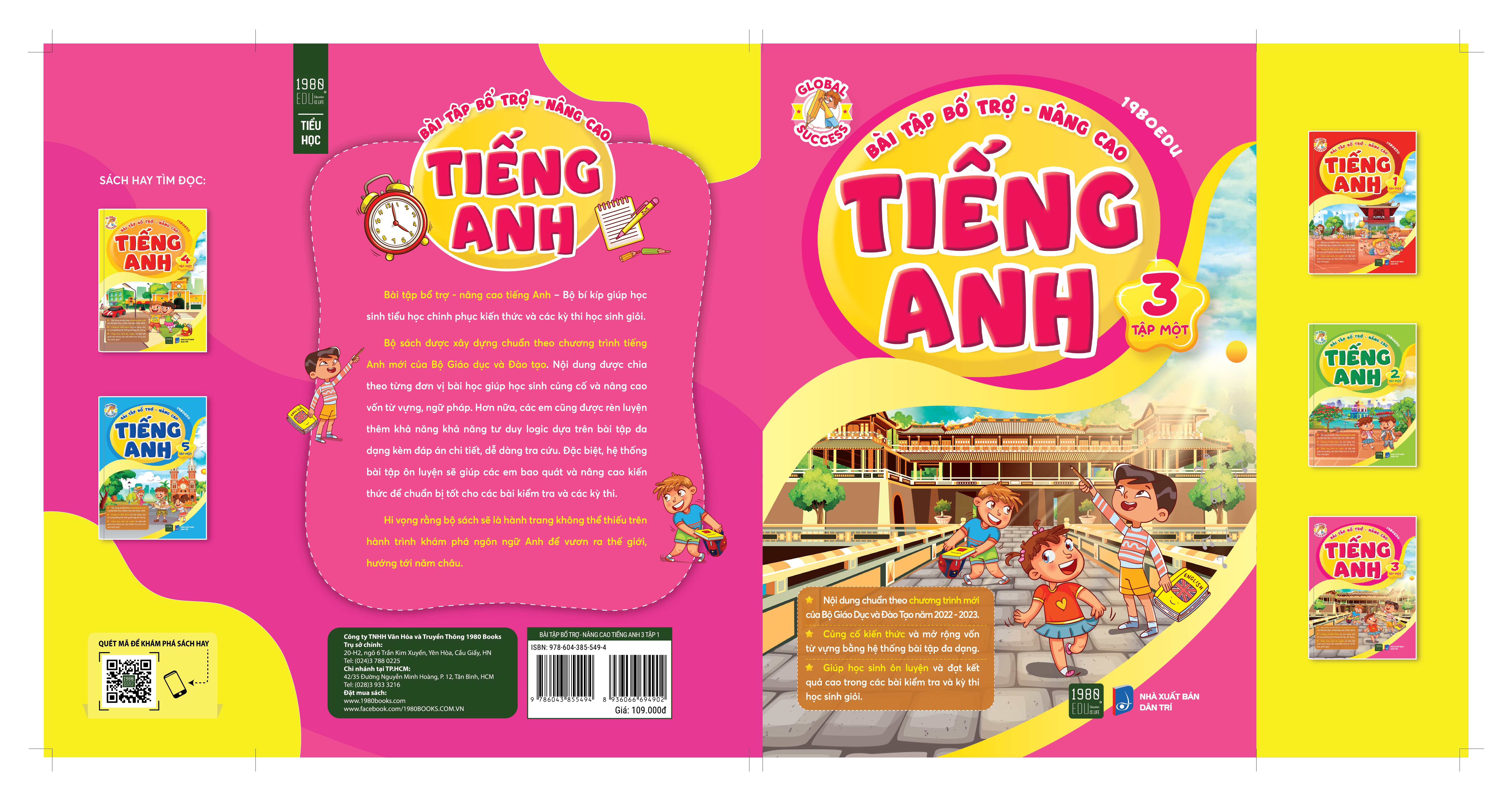 Bài Tập Bổ Trợ Nâng Cao Tiếng Anh Lớp 3 Tập 1