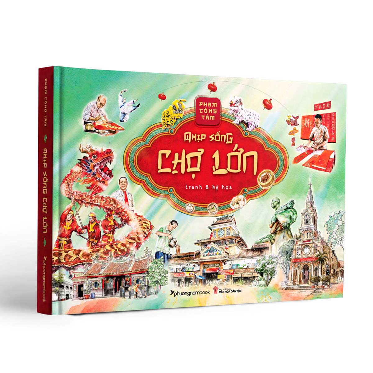 Sách Nhịp Sống Chợ Lớn: Tranh Và Ký Họa