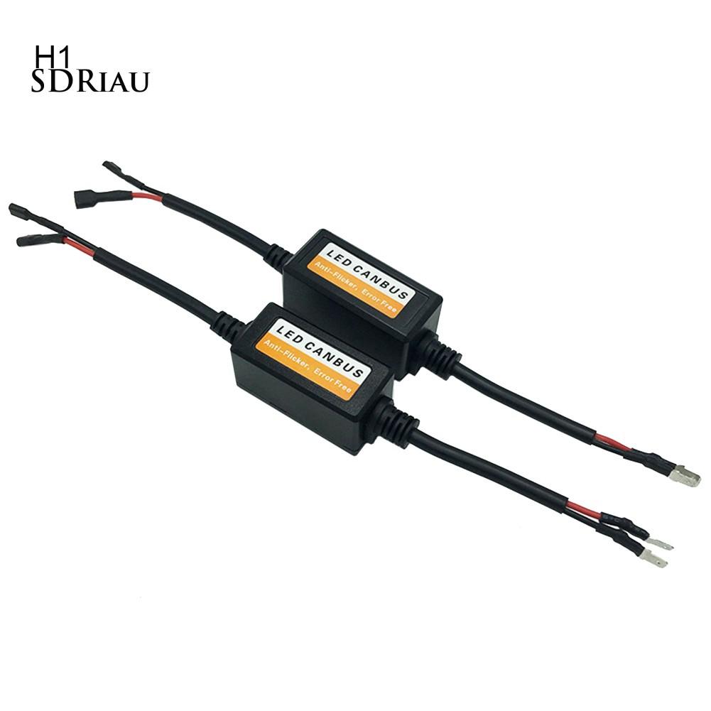 2 Bộ Giải Mã Đèn Pha H1 H4 H7 H11 9005/9006 Cho Xe Hơi