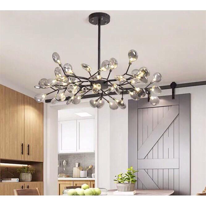 Bộ đèn thả hera chao khói 45 bóng