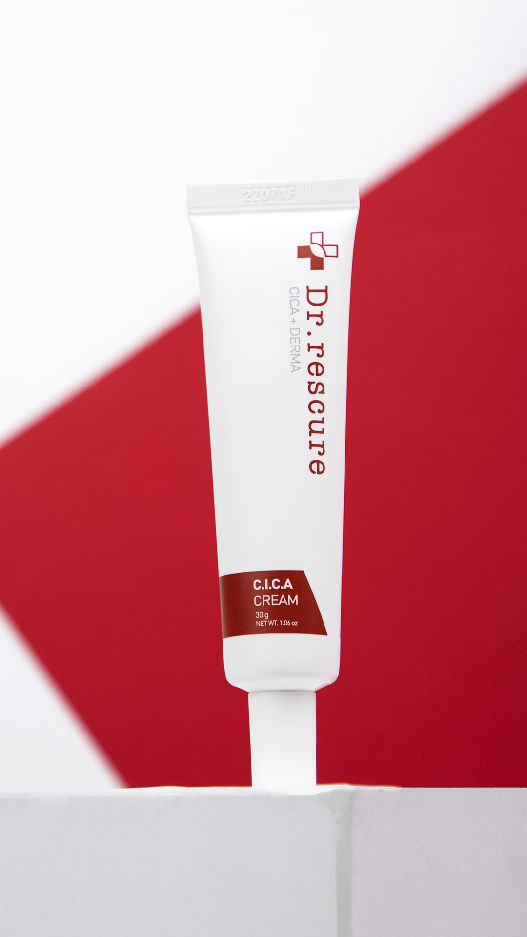 Kem dưỡng phục hồi và làm trắng da Dr.rescure Cica Derma Cream