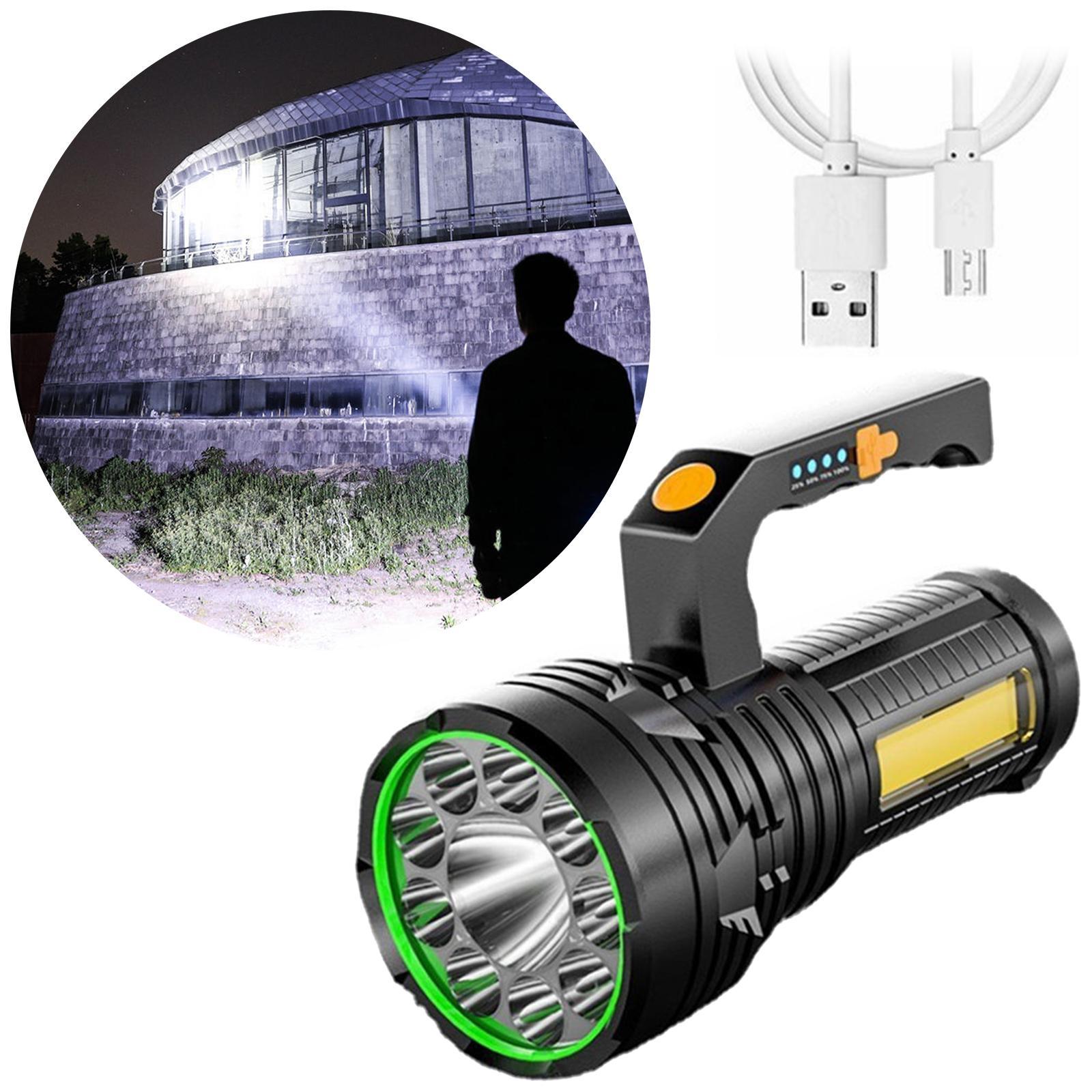 Super Bright LED Flashlight Rechargeable Camping Tactical Lamp Spotlight