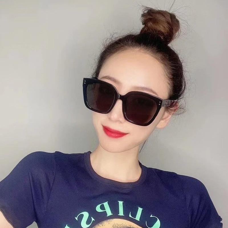 2020 Nhẹ Nhàng Tác Jennie Nữ Kính Mát Chống Ánh Sáng Xanh Acetate Phân Cực UV400 KuKu Vuông GM Kính Mát Nam Nữ
