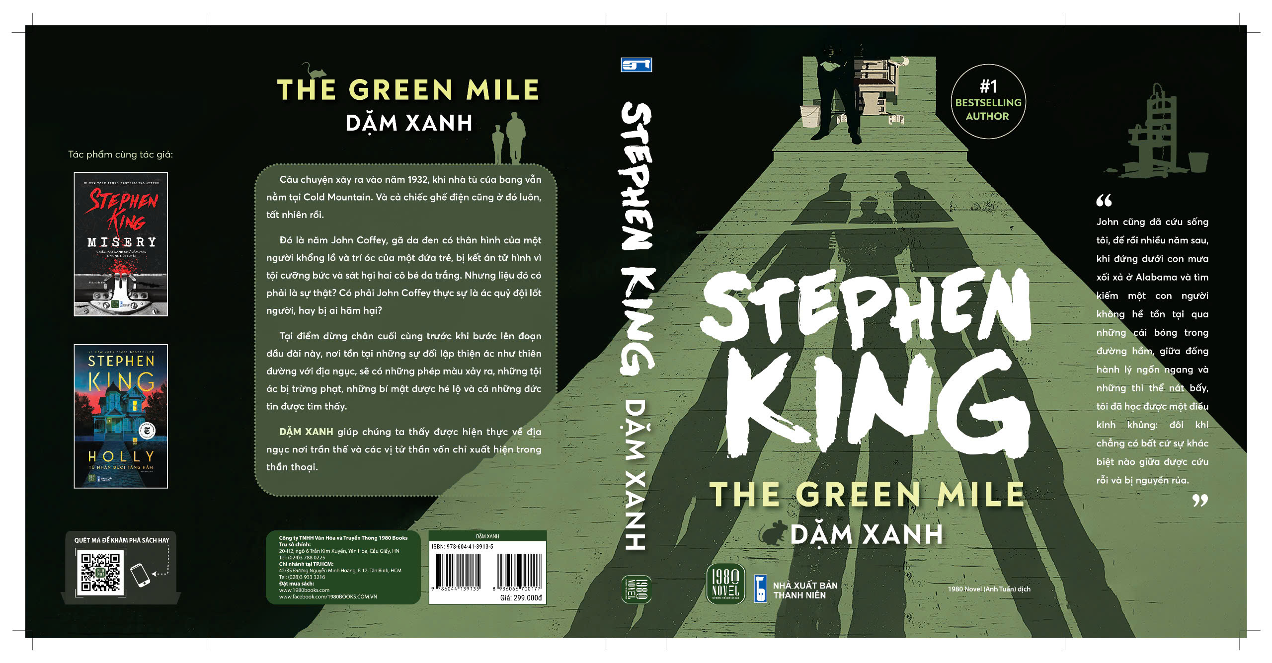 Sách - Dặm Xanh (Tái bản 2024) - Stephen King