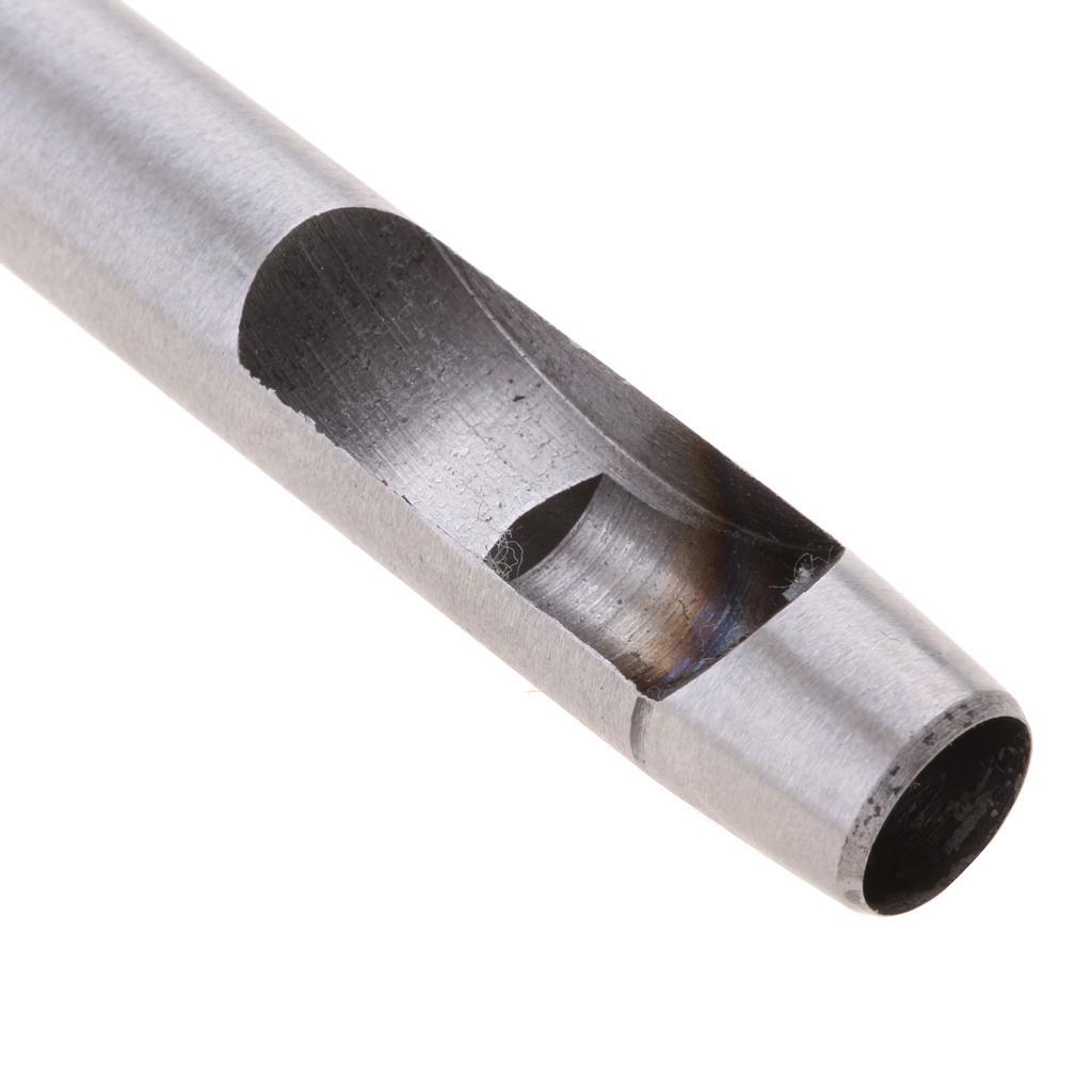 2x Hollow Punch Leather Hole Punch, 0.5mm-12mm for Leather Working 25/13mm