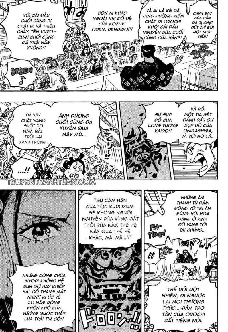 đảo hải tặc - one piece chapter 1057 14