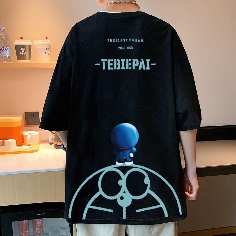 ÁO THUN UNISEX NAM NỮ CÓ BIG SIZE HÌNH DORAEMON