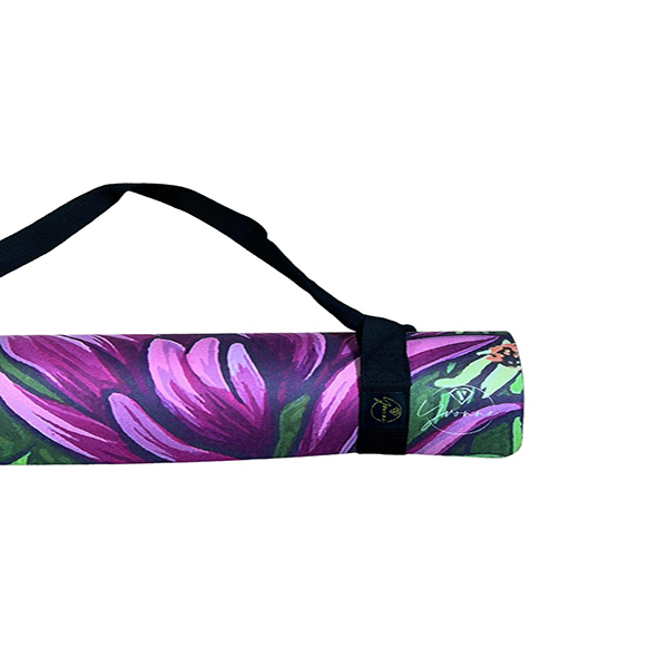 Thảm tập yoga chính hãng Yvonne, Spring Garden (TẶNG KÈM 3 PHẦN QUÀ) dày 6mm, bề mặt nhám, siêu bám, chống trơn trượt, thấm hút mồ hôi, càng nhiều mồ hôi càng bám, dễ vệ sinh, bề đẹp, sang trọng