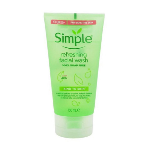 Sữa Rửa Mặt Dạng Gel Simple Refreshing -