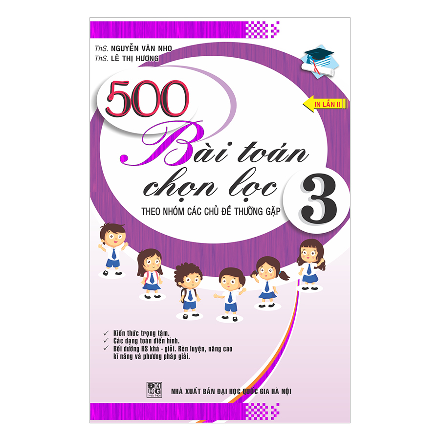 500 Bài Toán Chọn Lọc Đại Số 3 (Tái Bản)