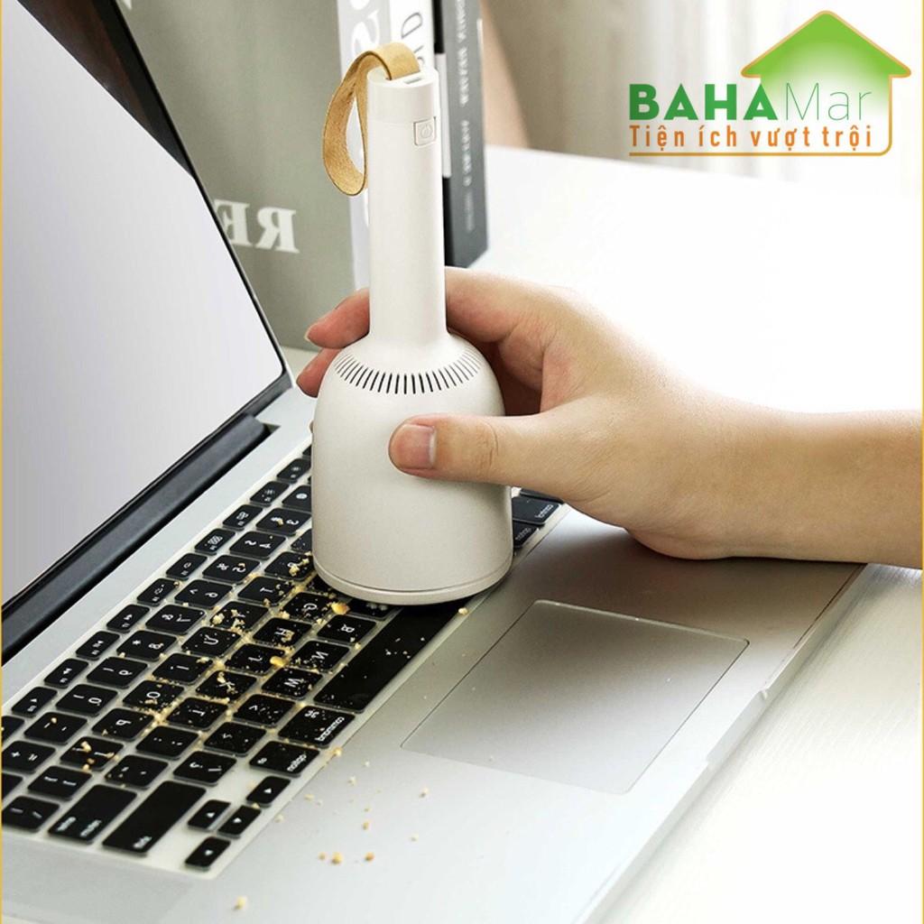 MÁY HÚT BỤI MINI KHÔNG DÂY HÚT CHÂN KHÔNG DÙNG CHO VĂN PHÒNG, HỘ GIA ĐÌNH "BAHAMAR" thích hợp dùng cho nệm, ghế sofa,...