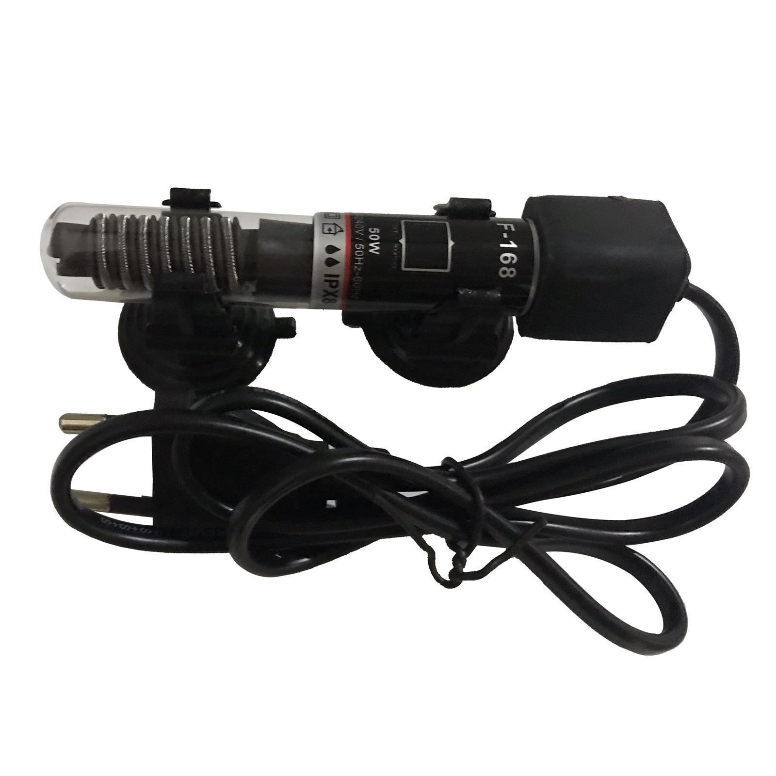 Small Aquarium Heater Submersible for Freshwater Marine EU Plug
