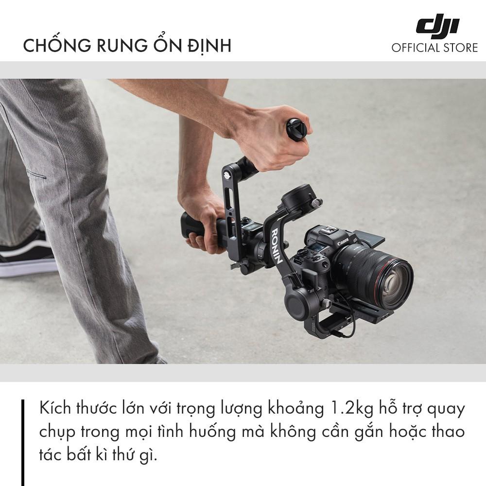 Tay cầm gimbal DJI Ronin RSC 2 chống rung máy ảnh