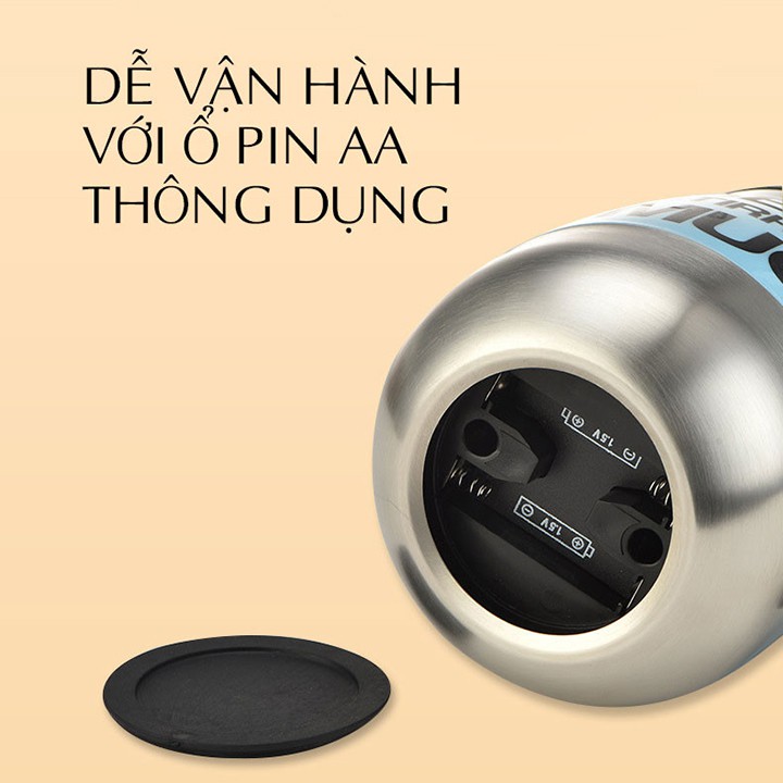 Ly Tự Khuấy Giữ Nhiệt - Ly Tự Động Khuấy - Ly Giữ Nhiệt Tự Khuấy Auto Magnetic Mug Giữ Nhiệt Đa Năng - Pha Cafe ,Trà, Ngủ Cốc Dễ Dàng