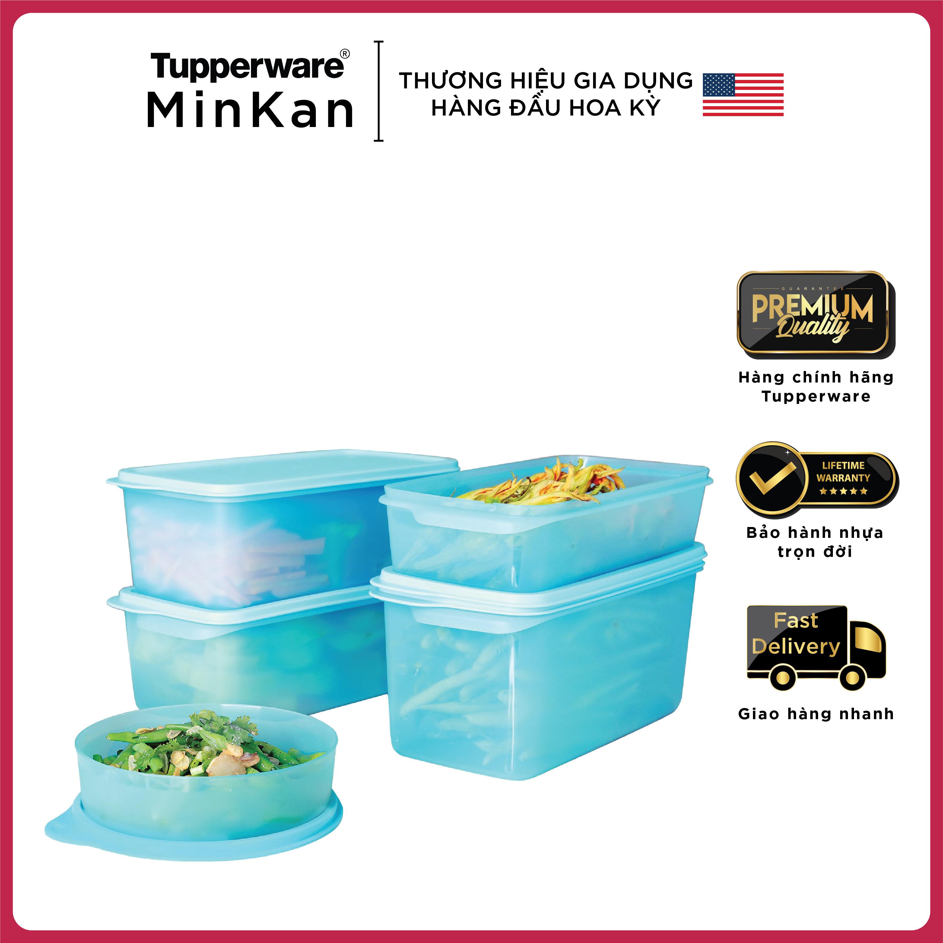 Bộ hộp trữ mát Tupperware Freshia (Set 5)