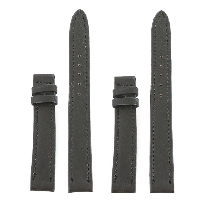 Dây đồng hồ da bò nhiều size màu xám HJ8110-24-38