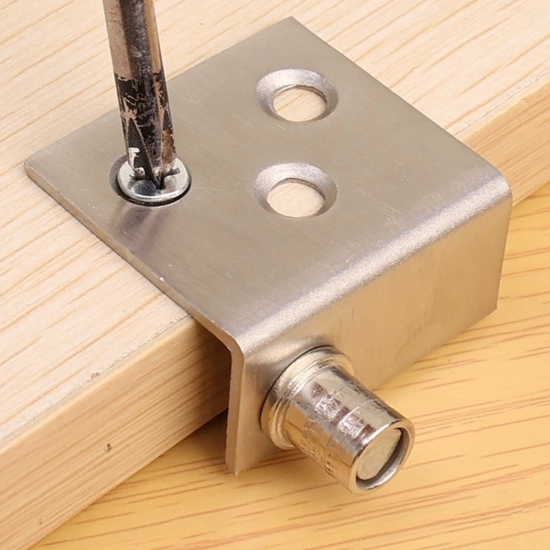 Bản Lề Trục Xoay KUNBE Cánh Gỗ Dạng Trục Xoay 360 Phù Hợp Lắp Đặt Cửa Tủ, Kệ, Nội Thất Tiện Lợi