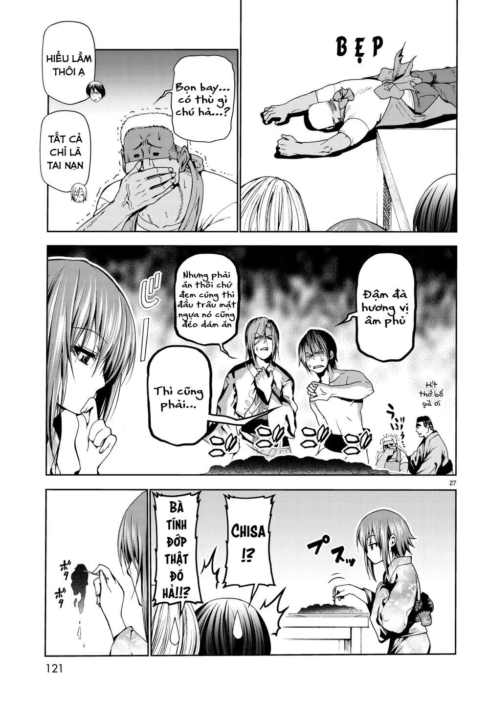 cô gái thích lặn - grand blue chapter 46 27