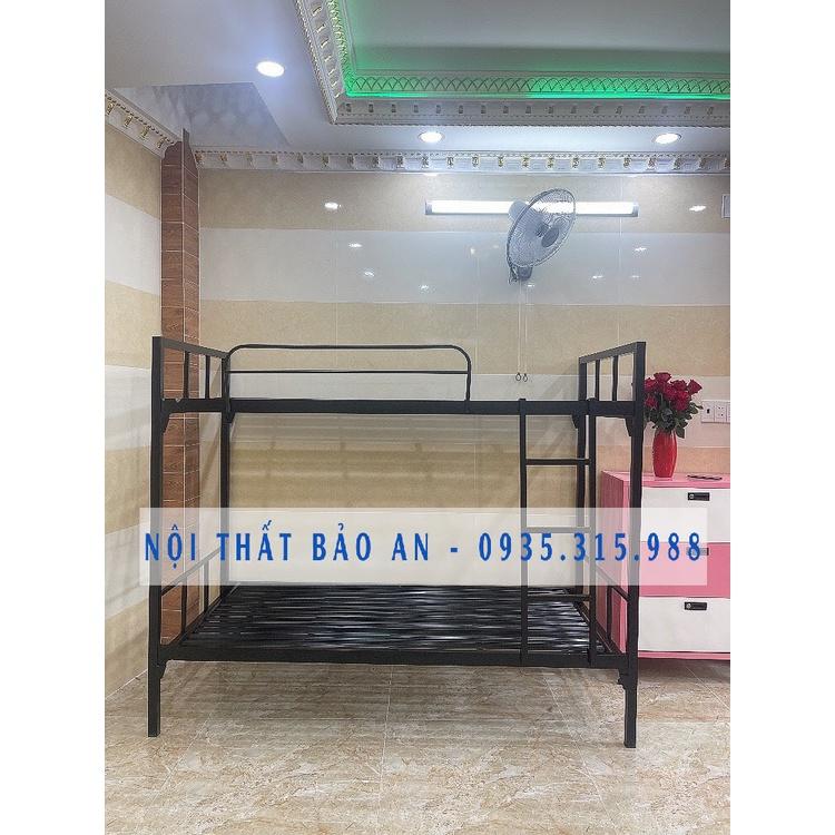 Giường sắt hai tầng homstay 1mx2m BẢO AN