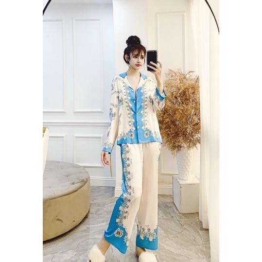 PYJAMA DÀI CLC HOẠ TIẾT CAO CẤP