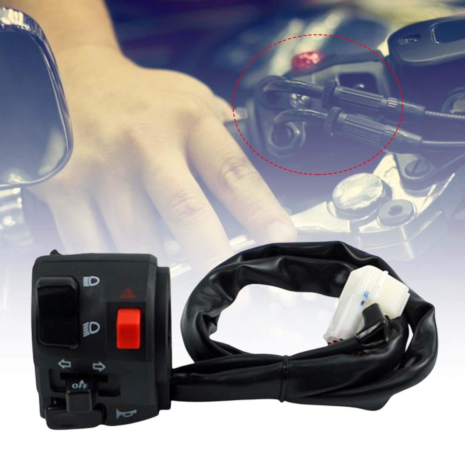 Motorcycle Switch 7/8 in 22mm Replaces Durable Button Parts Practical