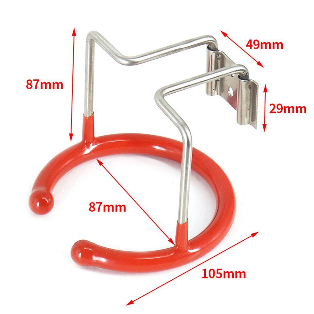 Stainless Steel Cup Holder Anticollision Marine Boat RV Mugs Cups Stand Rack