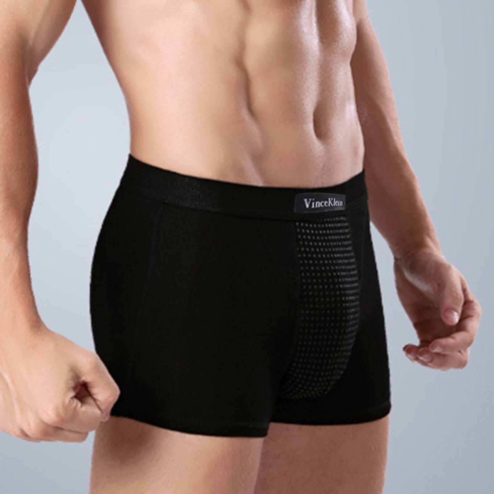 Elastic Men Underwear Shorts Briefs for Boys Energetic Underpants