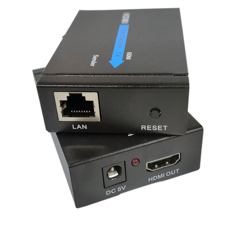 Bộ Nối Dài HDMI Bằng Dây Mạng LAN RJ45 HDMI Extender 60m