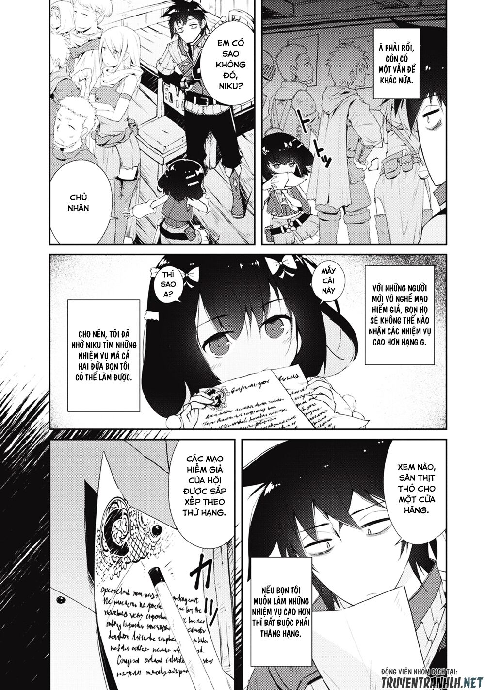 chủ nhân của mê cung rất lười chapter 5 4