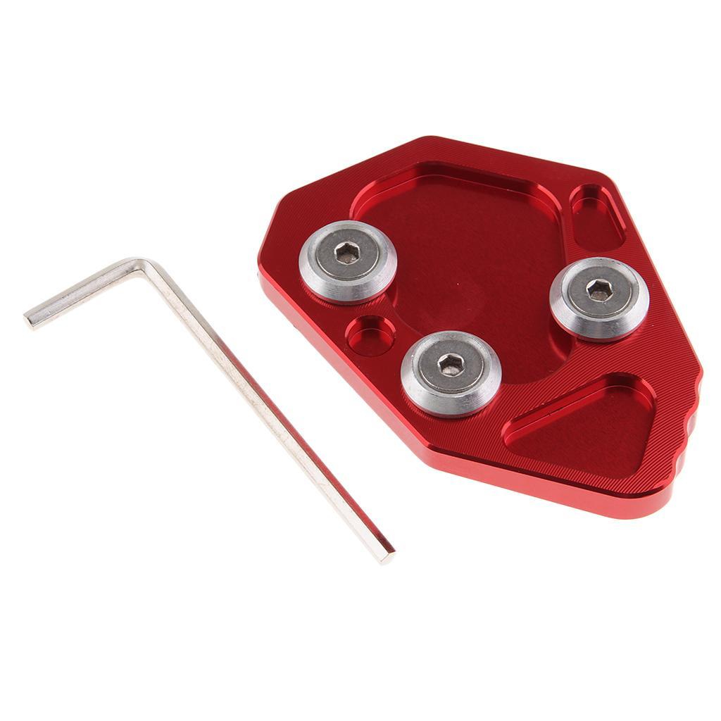 Kickstand Stand Extension Pad for K1300S/R 2009-2014 Red