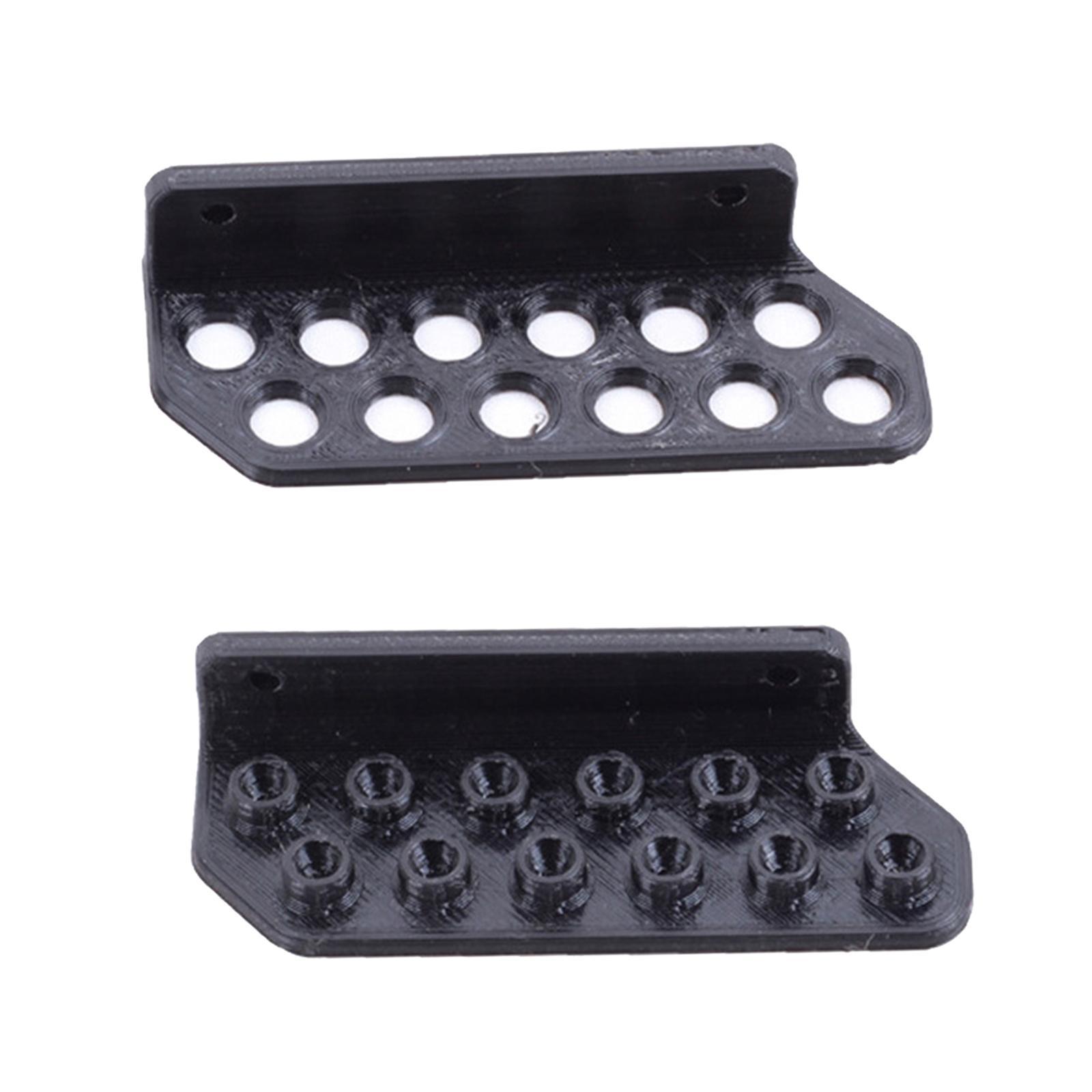 Wall-mounted 12  Holder Organizer Display Rack Stand Hunting Black