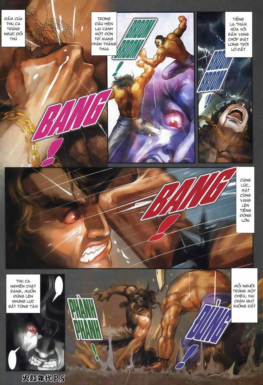 hỏa hồng niên đại hắc cốt đường chapter 110 3