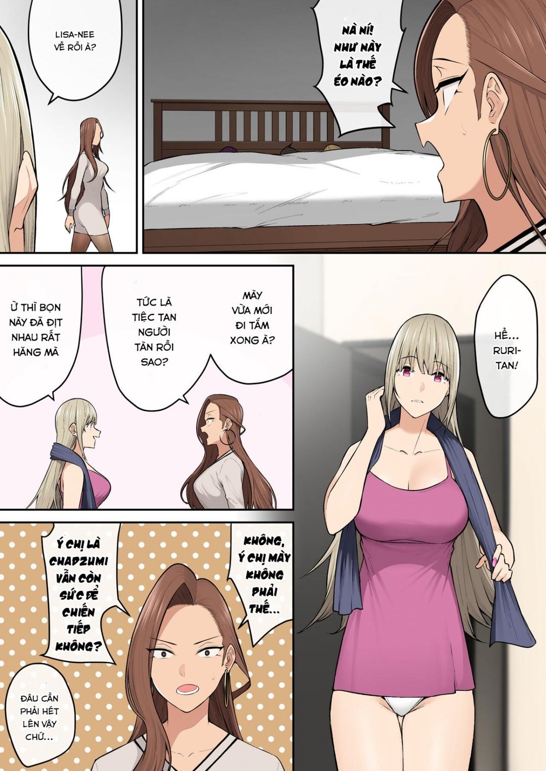 imaizumi đưa cả bầy gyaru về nhà mình chapter 6 40