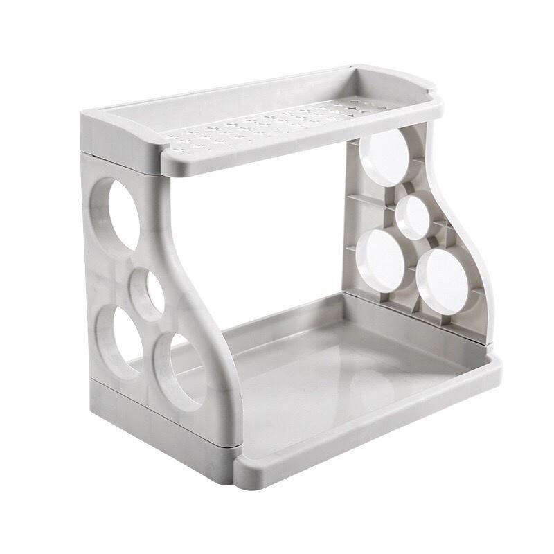 Kệ Nhà Bếp, Kệ Đựng Gia Vị 2 tầng, Kệ Đựng Gia Vị cao cấp 88277 shop KHO SỈ GIÁ GỐC